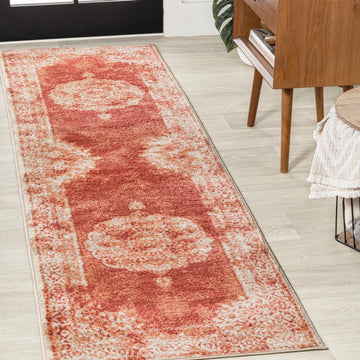 Kelly rosalia Cottage Medallion Area Rug